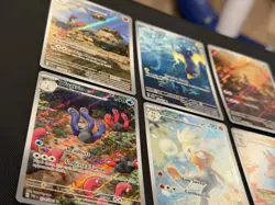 Pokemon TCG Scarlett & Violet Illustration Rares (Lot Of 6) All Near Mint Cond - Image 3