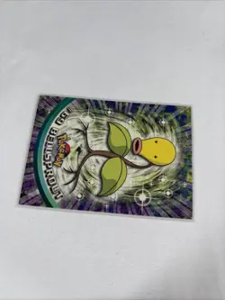 2000 Topps Pokemon TV Animation Series Black Logo #69 Bellsprout - Image 2
