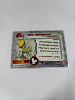 2000 Topps Pokemon TV Animation Series Black Logo #69 Bellsprout - Image 5