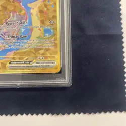 LAPRAS EX #164 BLACK STAR PROMO TERAPAGOS EX UL PREM COLL 2024 POKEMON SVP PSA 9 - Image 4
