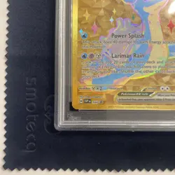 LAPRAS EX #164 BLACK STAR PROMO TERAPAGOS EX UL PREM COLL 2024 POKEMON SVP PSA 9 - Image 5