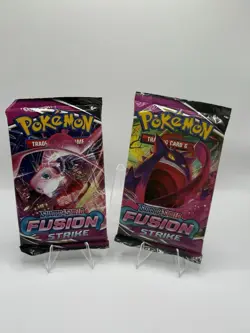 Lot of (2) Pokemon TCG Sword & Shield Fusion Strike Sealed/Unopened Packs - Image 1