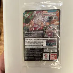 Bandai Namco One Piece CCG Monkey.D.Luffy US Voyage Promo Holo Character Card - Image 2