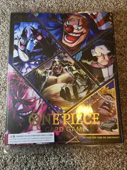 One Piece Card Game Seven Warlords 2nd Anniversary Binder Sealed (No Cards) - Image 4