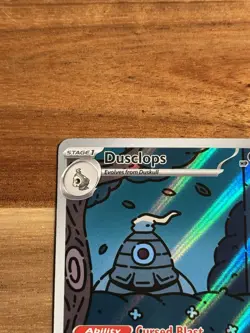 Pokemon TCG Dusclops Full Art Illustration Rare Holo Card 069/064 Shrouded Fable - Image 2