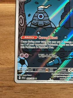 Pokemon TCG Dusclops Full Art Illustration Rare Holo Card 069/064 Shrouded Fable - Image 5