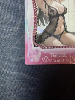 Goddess Bikini Hancock Pink Diamond Thick Card Waifu Doujin One Piece Full Art - Image 5