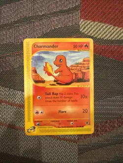 Pokemon Expedition Common Charmander Card No.97/165 - Image 1