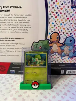 Pokemon 151 Starter Set (Lot Of 3 Cards) Poster Collection Holo Promos cards - Image 3