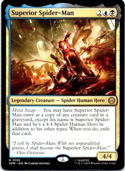 Superior Spider-Man Marvel Spider-Man MTG Secret Lair Regular Non-Foil Magic - Image 1
