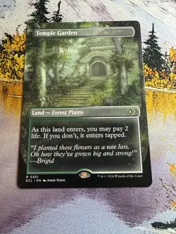 Temple Garden Lorwyn Eclipsed R 0351 Double Sided Magic The Gathering Showcase - Image 2