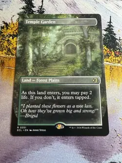 Temple Garden Lorwyn Eclipsed R 0351 Double Sided Magic The Gathering Showcase - Image 3