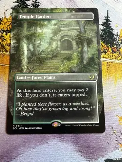 Temple Garden Lorwyn Eclipsed R 0351 Double Sided Magic The Gathering Showcase - Image 4