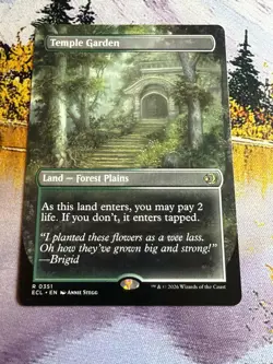 Temple Garden Lorwyn Eclipsed R 0351 Double Sided Magic The Gathering Showcase - Image 5