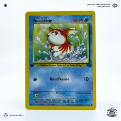 POISSIRENE 53/64 Edition 1 ED1 Jungle VF FR Carte Pokemon - Image 2
