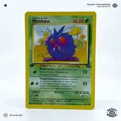 MIMITOSS 63/64 Jungle Edition 1 ED1 VF FR Carte Pokemon - Image 2