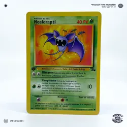 NOSFERAPTI 57/62 Fossil Edition 1 ED1 VF FR Carte Pokemon - Image 2