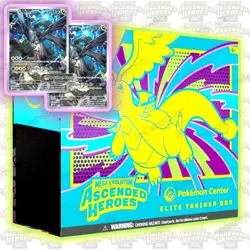 POKEMON CENTER ETB🔥MEGA ASCENDED HEROES MEP031 N'S ZEKROM ELITE TRAINER PRESALE - Image 1
