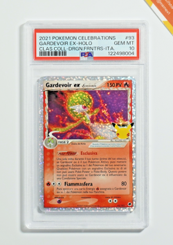 Pokemon PSA 10 Gardevoir Ex #93 Holo Gran Fest Collezione Classica 2021 Italiano - Image 1