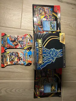 Pokemon Mega Evolution Lucario Elite Trainer Box ETB - Englisch - 2x 3er Blister - Image 1