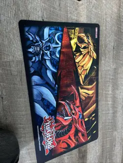 YuGiOh Yu-Gi-Oh! Egyptian Gods Slifer, Obelisk & Ra 2020 Playmat - Image 3