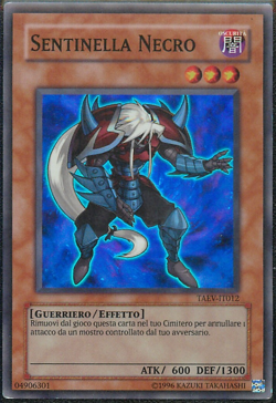 SENTINELLA NECRO (Gardna) • Super R • TAEV IT012 • very good • Yugioh ANDYCARDS - Image 1
