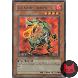 Yugioh Volcanic Slicer FOTB-EN012 Rare LP - Image 1