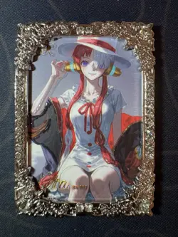 Goddess Story Gorgeous Uta Numbered Metal Card Waifu Doujin One Piece Character - Image 1