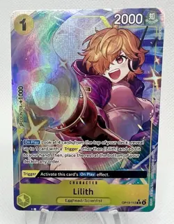 Lilith - Alt Art - OP13-113 - Carrying On His Will - One piece TCG - Image 1