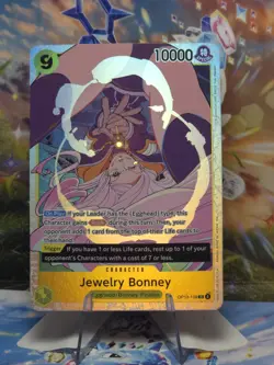 One Piece TCG Jewelry Bonney OP13-108 SR - English NM Holo Carrying on his Will - Image 1
