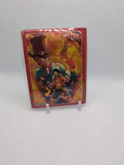 One Piece (10 Pack) Don Sleeves Tcg Luffy Sabo Ace Devil Fruit - Image 1