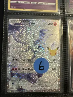 Lot of 9 Cursola Reshiram Cofagrigus Pokemon Cards Authentic - Image 2