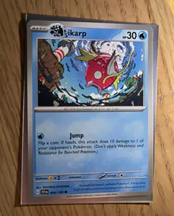 ERROR CARD! Magikarp 044/198 SV01: Scarlet & Violet Base Set Regular SMUDGE - Image 1
