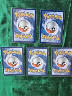 Pokemon Mixed Lot of 5 "Mega" Full Art Cards - Image 2