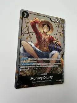 One Piece CCG Monkey D. Luffy P-075 Mini Tin Promo Card - English Near Mint - Image 2