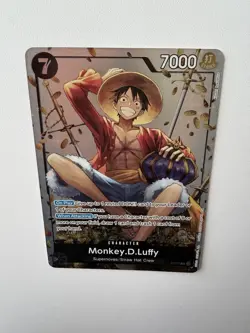 One Piece CCG Monkey D. Luffy P-075 Mini Tin Promo Card - English Near Mint - Image 5