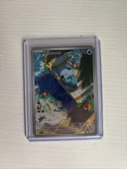 Oshawott Illustration Rare 2025 Pokemon TCG White Flare Card 105/086 - Image 1