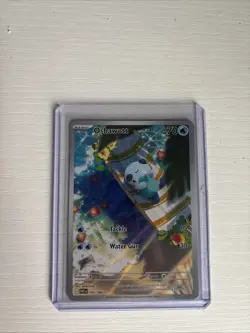 Oshawott Illustration Rare 2025 Pokemon TCG White Flare Card 105/086 - Image 2