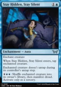 Stay Hidden, Stay Silent Duskmourn: House of Horror (DSK) 291 MTG Regular - Image 1