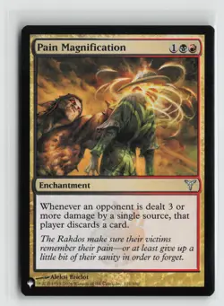 Pain Magnification 121 The List Reprints MTG Magic - Image 1