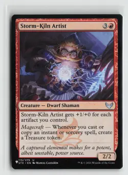 Storm-Kiln Artist Storm 115 The List Reprints MTG Magic - Image 1