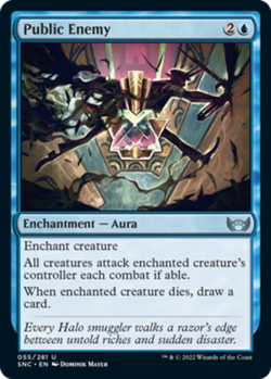 Public Enemy - Foil - Streets of New Capenna #055/281 MTG Magic The Gathering - Image 1