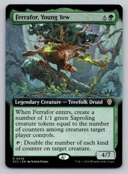 Ferrafor, Young Yew Extended Art - Lorwyn Eclipsed MTG - Image 1