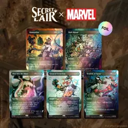MTG Secret Lair x Marvel Spider-Man: Venom Unleashed Colors RAINBOW FOIL - NEW - Image 1