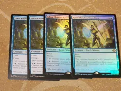 MTG Glen Elendra Guardian x4 Rare Lorwyn Eclipsed FOIL x2 NM Low S&H - Image 1