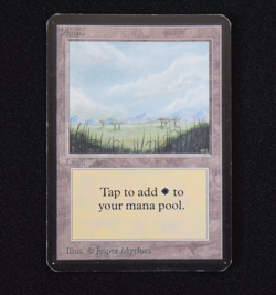 MTG Alpha Edition | Plains (B) | LP | 1993 - Image 1