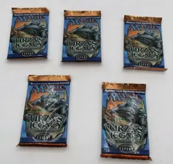 MTG Urza's Legacy Booster X5 Factory Sealed English Magic The Gathering From Box - Image 1