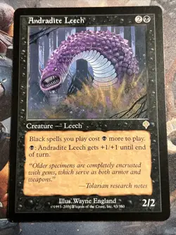 1x Andradite Leech (93) Invasion LP MTG Magic the Gathering x1 MKE - Image 5