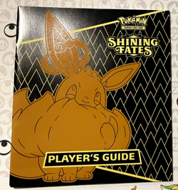 Pokemon TCG Shining Fates Eevee VMax ETB Players Guide Booklet! Box Fresh! - Image 1