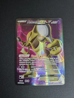 Pokemon TCG XY Fates Collide 117/124 Alakazam EX NM - Image 1